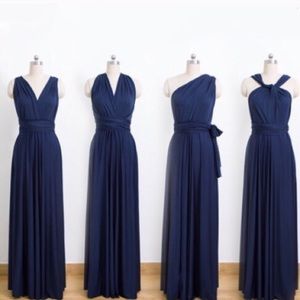 Lulu’s Navy Convertible Dress